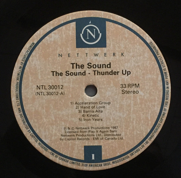Sound (2), The : Thunder Up (LP,Album)