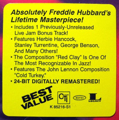 Freddie Hubbard : Red Clay (Album,Reissue,Remastered,Stereo)