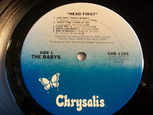 Babys, The : Head First (LP,Album)