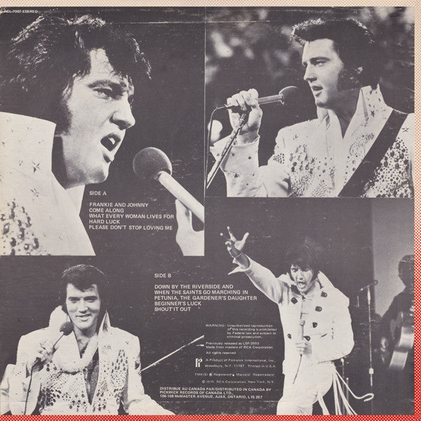 Elvis Presley : Frankie & Johnny (LP,Album,Reissue,Stereo)