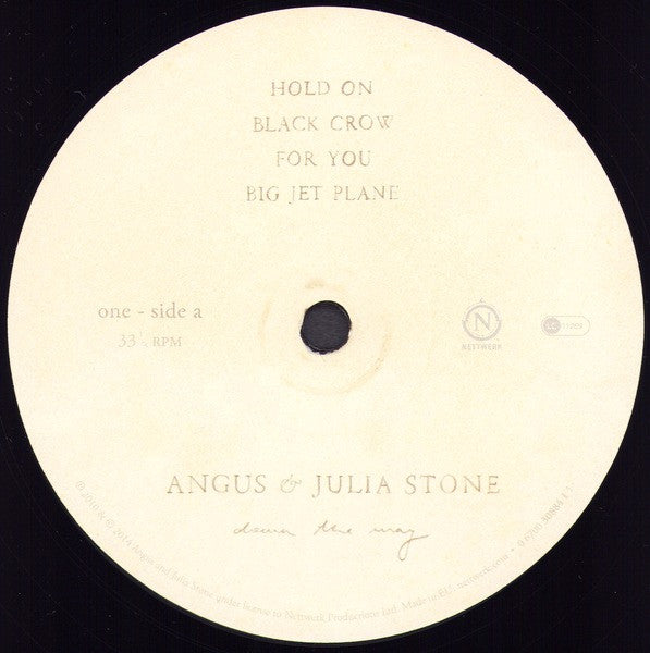 Angus & Julia Stone : Down The Way (LP,Album,Reissue)