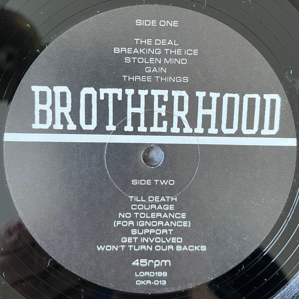 Brotherhood (12) : Till Death... (LP,45 RPM,Album,Compilation)