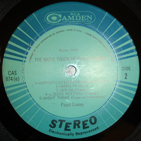 Floyd Cramer : The Magic Touch Of Floyd Cramer (LP,Album,Stereo)