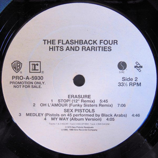 Various : The Flashback Four - Hits And Rarities (LP,Promo)