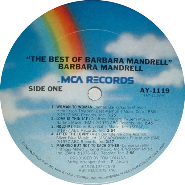 Barbara Mandrell : The Best Of Barbara Mandrell (LP,Compilation,Reissue)