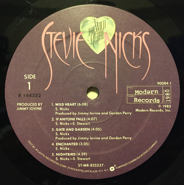 Stevie Nicks : The Wild Heart (LP,Album,Club Edition,Stereo)