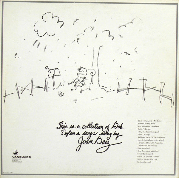 Joan Baez : Any Day Now (LP,Album,Stereo)