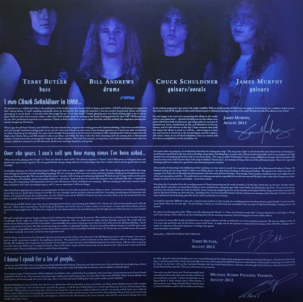 Death (2) : Spiritual Healing (LP,Album,Reissue,Remastered)