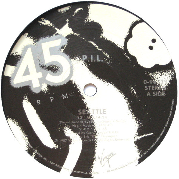 Public Image Limited : Seattle (12",45 RPM)