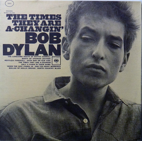 Bob Dylan : The Times They Are A-Changin' (LP,Album,Reissue,Stereo)