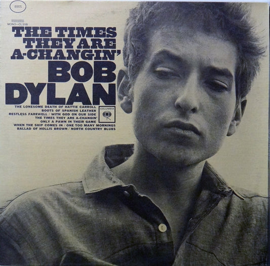 Bob Dylan : The Times They Are A-Changin' (LP,Album,Reissue,Stereo)