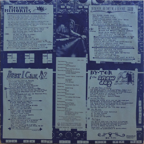 Rush : Fly By Night (LP,Album,Stereo)