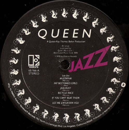 Queen : Jazz (LP,Album,Club Edition)