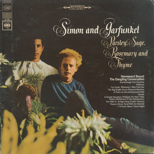 Simon & Garfunkel : Parsley, Sage, Rosemary And Thyme (LP,Album,Repress,Stereo)