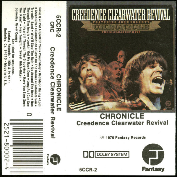 Creedence Clearwater Revival Featuring John Fogerty : Chronicle (The 20 Greatest Hits) (Compilation,Club Edition,Reissue)