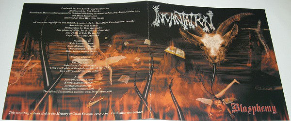 Incantation : Blasphemy (Album)