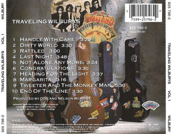 Traveling Wilburys : Volume One (Album)