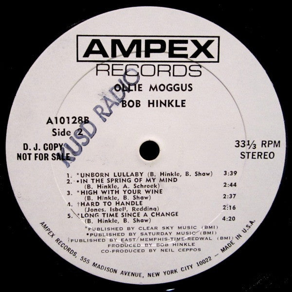Bob Hinkle : Ollie Moggus (LP,Album,Promo)