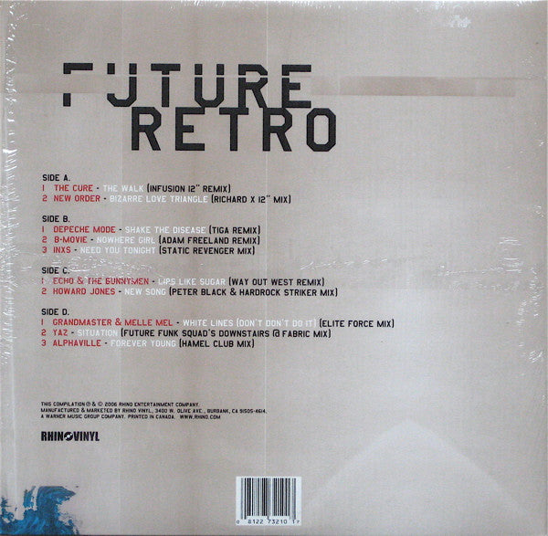 Various : Future Retro (LP,Compilation)