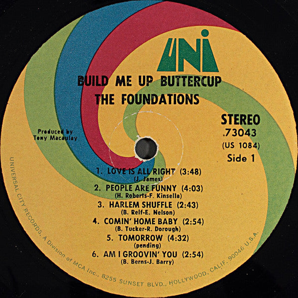 Foundations, The : Build Me Up Buttercup (LP,Album)