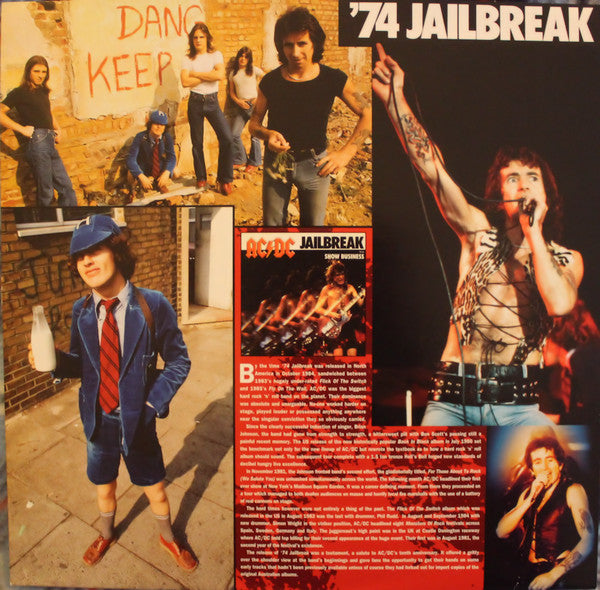 AC/DC : '74 Jailbreak (LP,Album,Compilation,Reissue,Remastered)