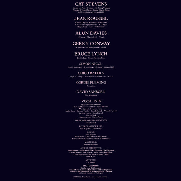 Cat Stevens : Numbers (LP,Album)