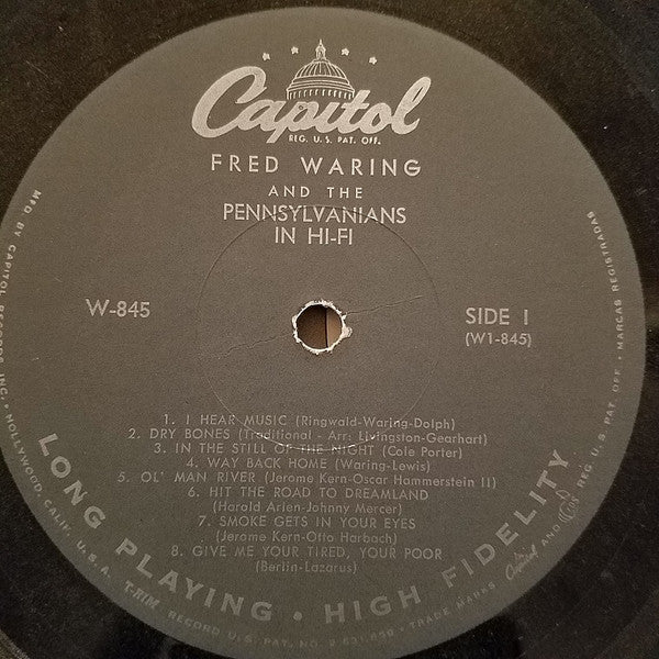 Fred Waring & The Pennsylvanians : Fred Waring & The Pennsylvanians In Hi-Fi (LP,Mono)