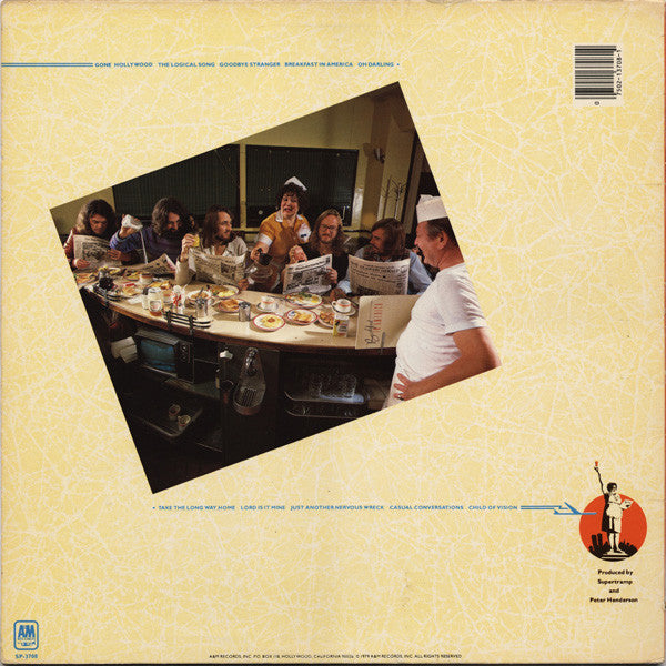 Supertramp : Breakfast In America (LP,Album)