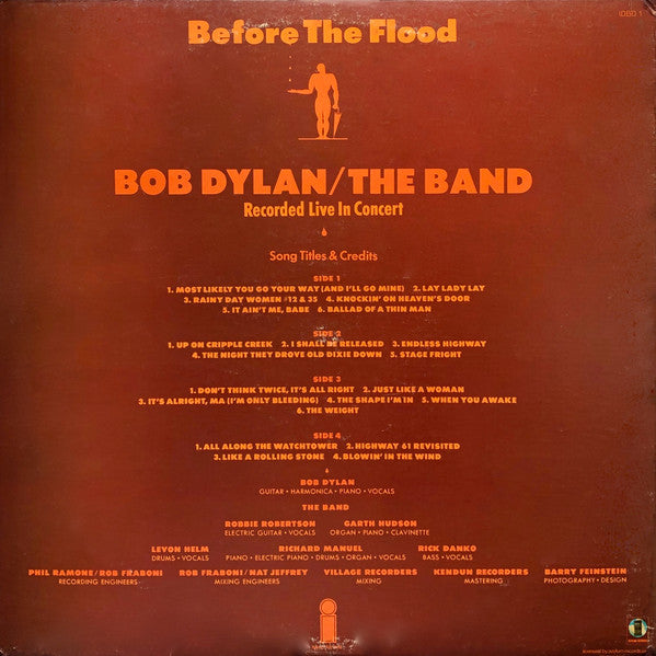 Bob Dylan / Band, The : Before The Flood (LP,Album)