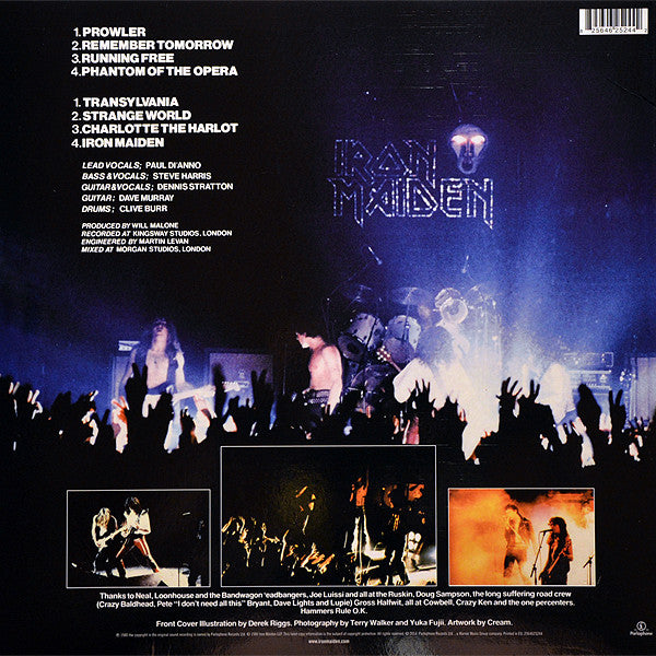 Iron Maiden : Iron Maiden (LP,Album,Reissue)