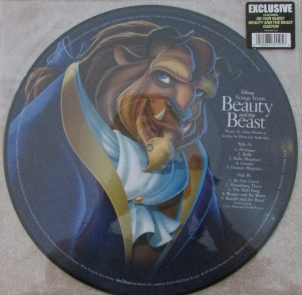 Alan Menken, Howard Ashman : Beauty And The Beast (Original Motion Picture Soundtrack) (LP,Album,Picture Disc)