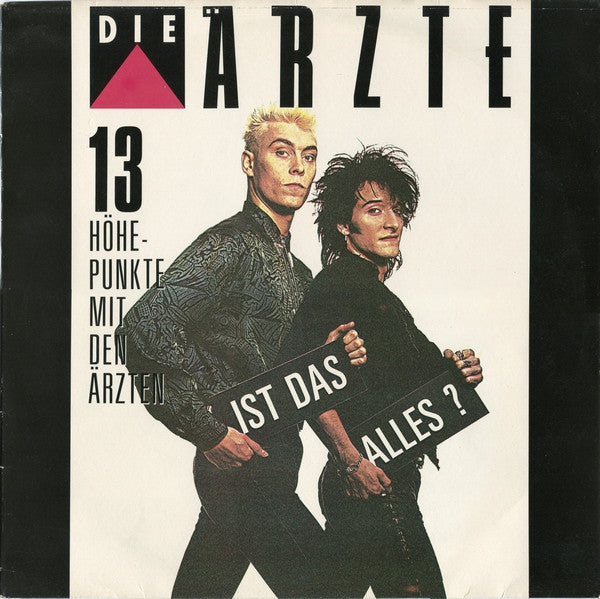 Die Ärzte : Ist Das Alles? (13 Höhepunkte Mit Den Ärzten) (LP,Compilation)