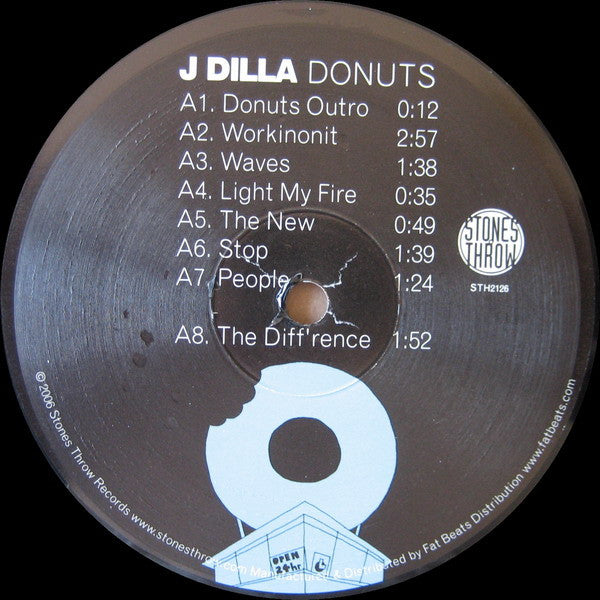 J Dilla : Donuts (12",33 ⅓ RPM,Album,Repress)
