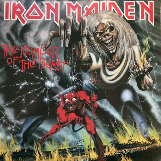 Iron Maiden : The Number Of The Beast (LP,Album,Reissue)