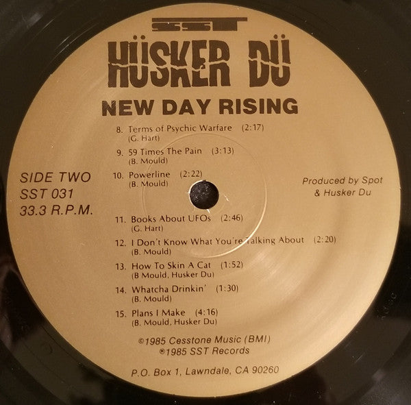 Hüsker Dü : New Day Rising (LP,Album,Repress)