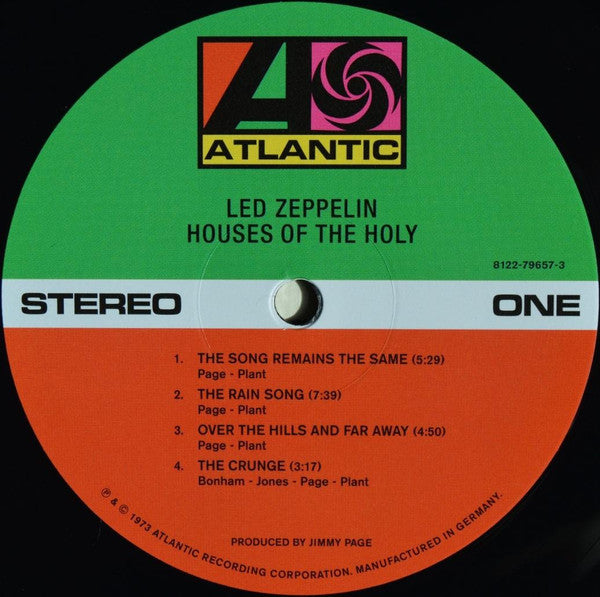Led Zeppelin : Houses Of The Holy (LP,Album,Reissue,Remastered,Stereo)