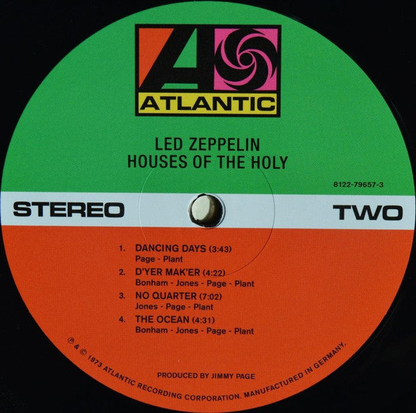 Led Zeppelin : Houses Of The Holy (LP,Album,Reissue,Remastered,Stereo)