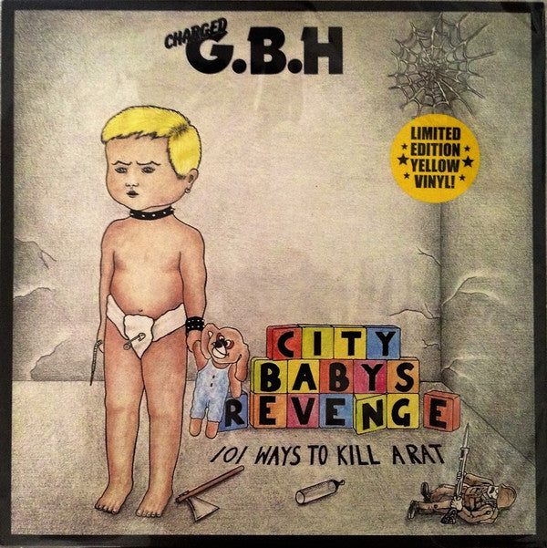 G.B.H. : City Babys Revenge (LP,Album,Limited Edition,Reissue)