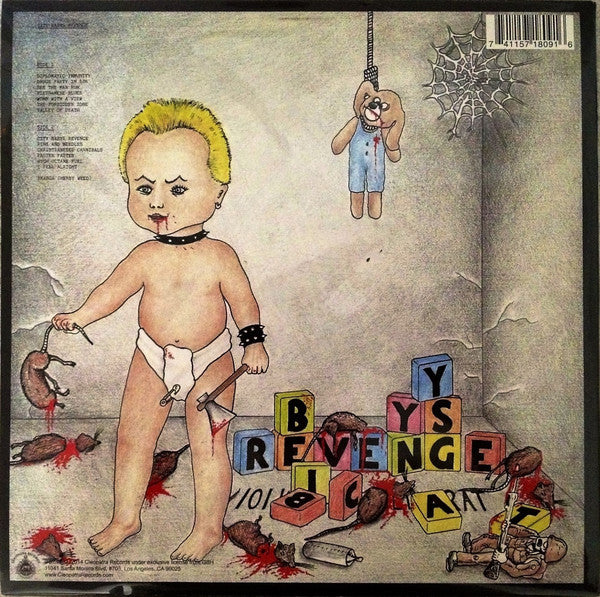G.B.H. : City Babys Revenge (LP,Album,Limited Edition,Reissue)