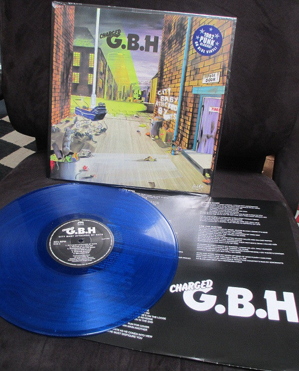 G.B.H. : City Baby Attacked By Rats (LP,Album,Limited Edition,Reissue)