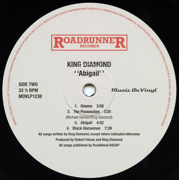 King Diamond : Abigail (LP,Album,Reissue)