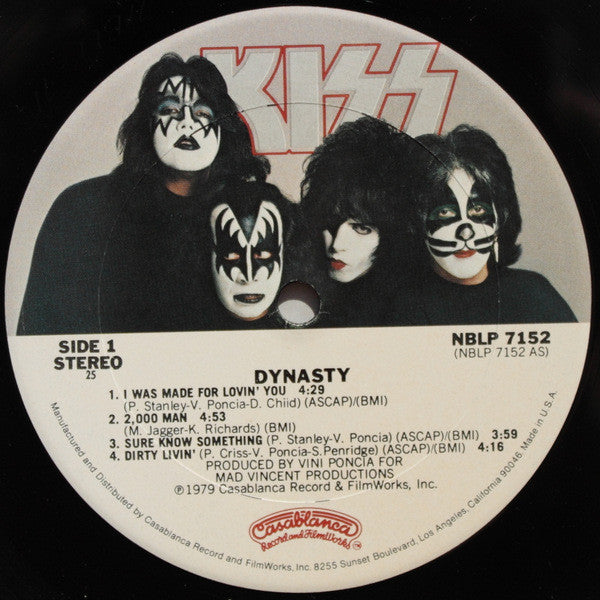 Kiss : Dynasty (LP,Album,Stereo)