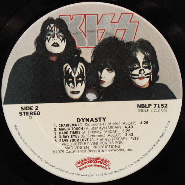 Kiss : Dynasty (LP,Album,Stereo)
