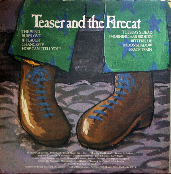 Cat Stevens : Teaser And The Firecat (LP,Album,Stereo)