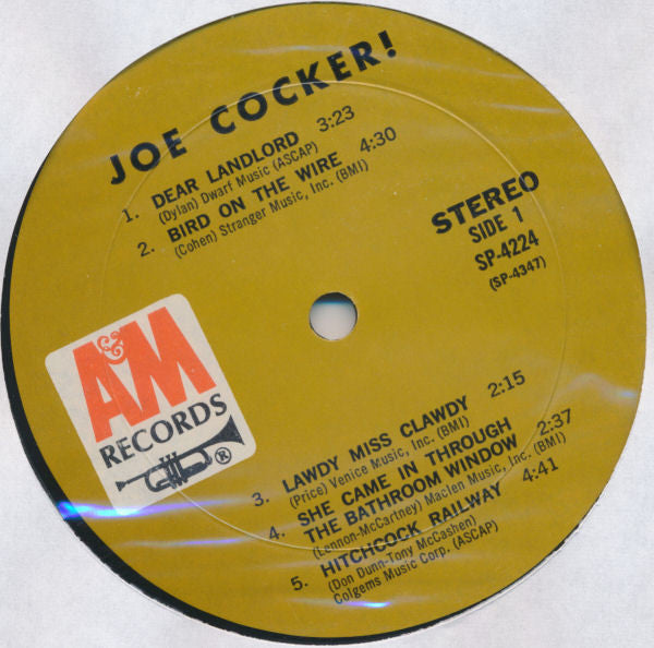 Joe Cocker : Joe Cocker! (LP,Album)