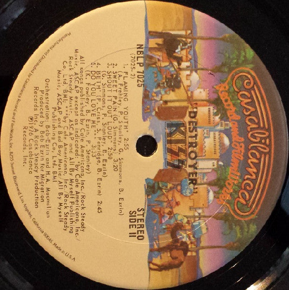 Kiss : Destroyer (LP,Album,Repress,Stereo)
