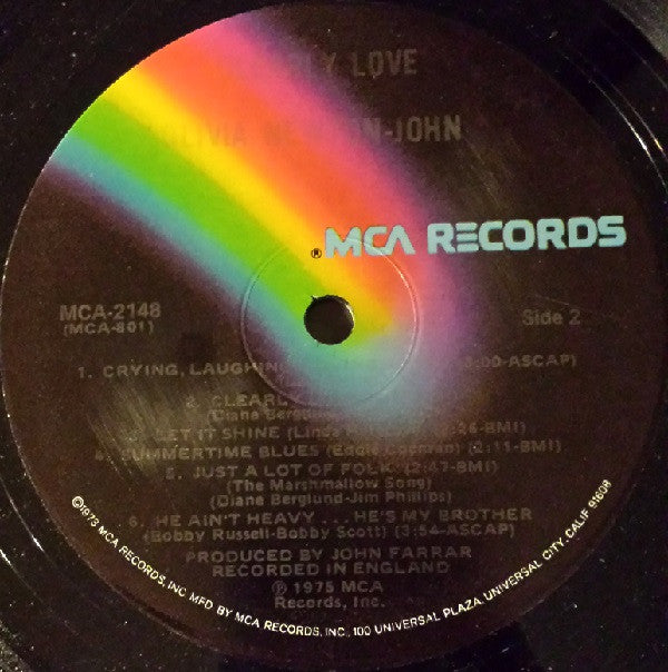 Olivia Newton-John : Clearly Love (LP,Album)