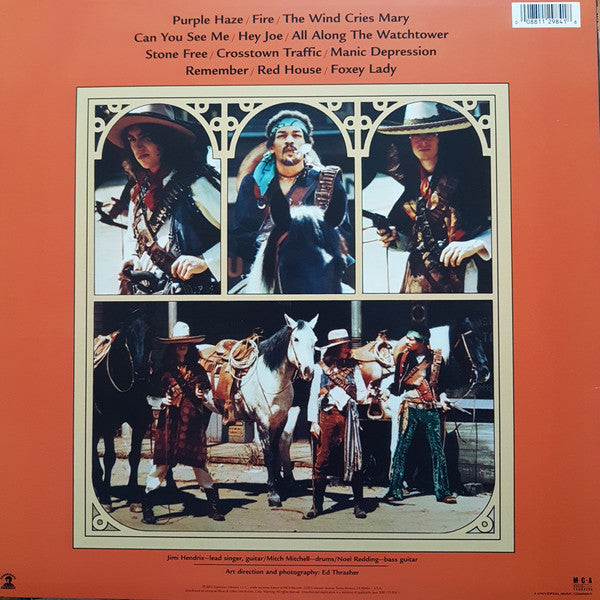 Jimi Hendrix Experience, The : Smash Hits (LP,Compilation,Reissue)