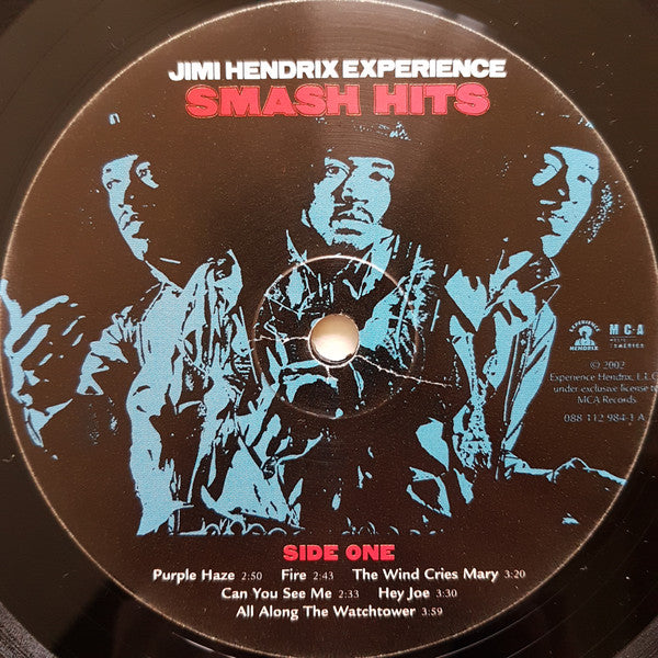Jimi Hendrix Experience, The : Smash Hits (LP,Compilation,Reissue)