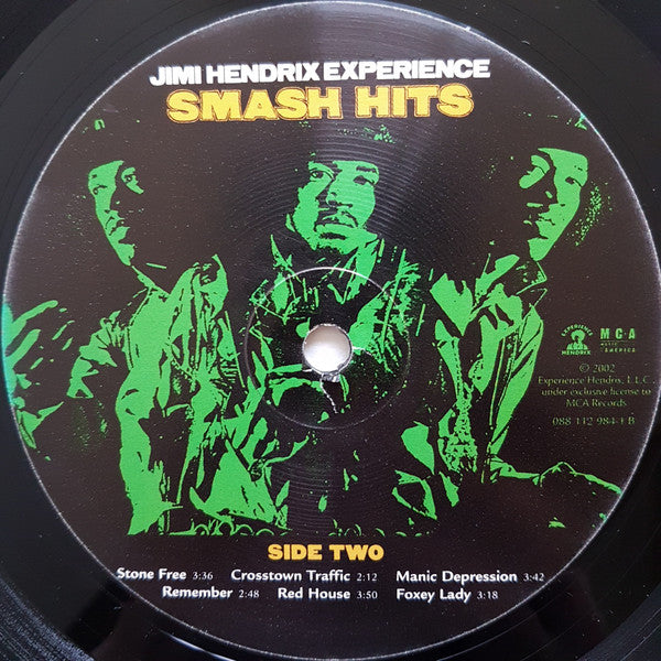 Jimi Hendrix Experience, The : Smash Hits (LP,Compilation,Reissue)